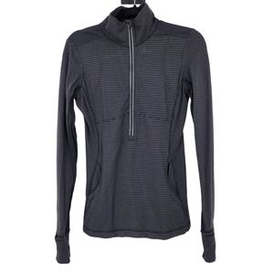 EUC Lululemon Star Runner Striped Lace Zip Up Jacket Size 8